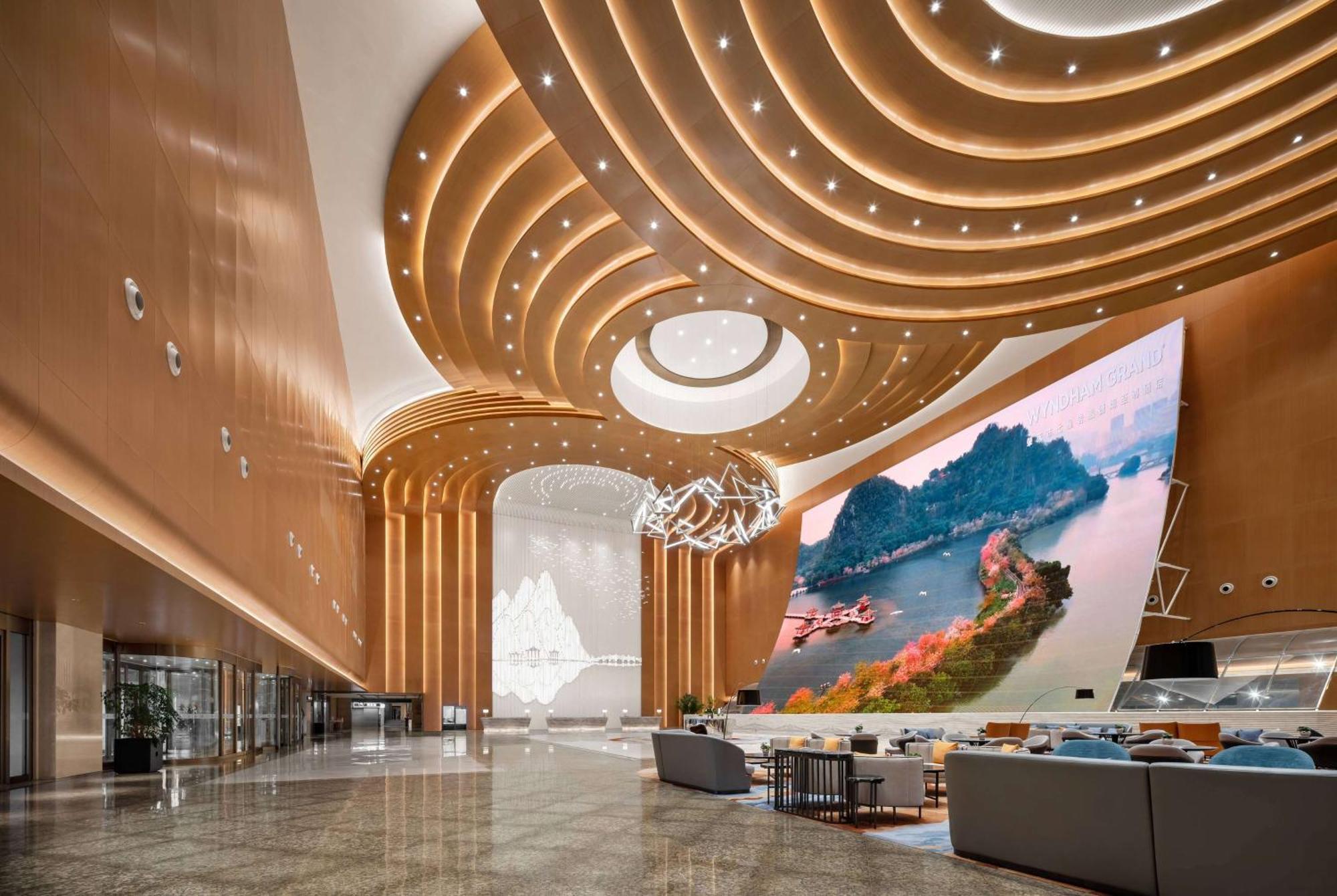 Hotel Wyndham Grand Zhaoqing Downtown Exterior foto