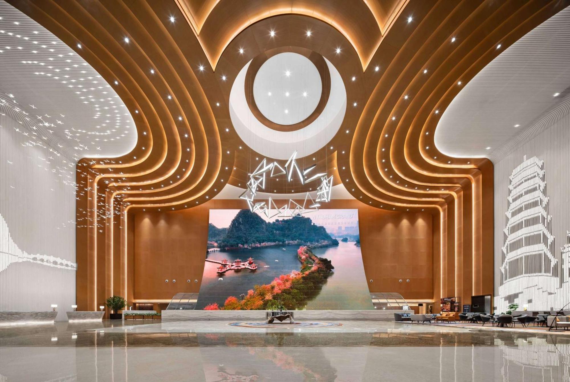 Hotel Wyndham Grand Zhaoqing Downtown Exterior foto