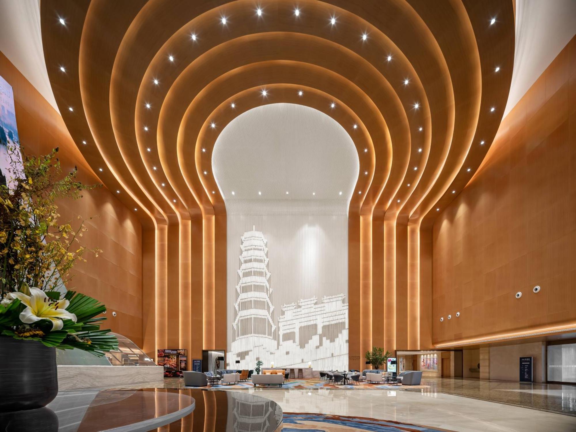 Hotel Wyndham Grand Zhaoqing Downtown Exterior foto