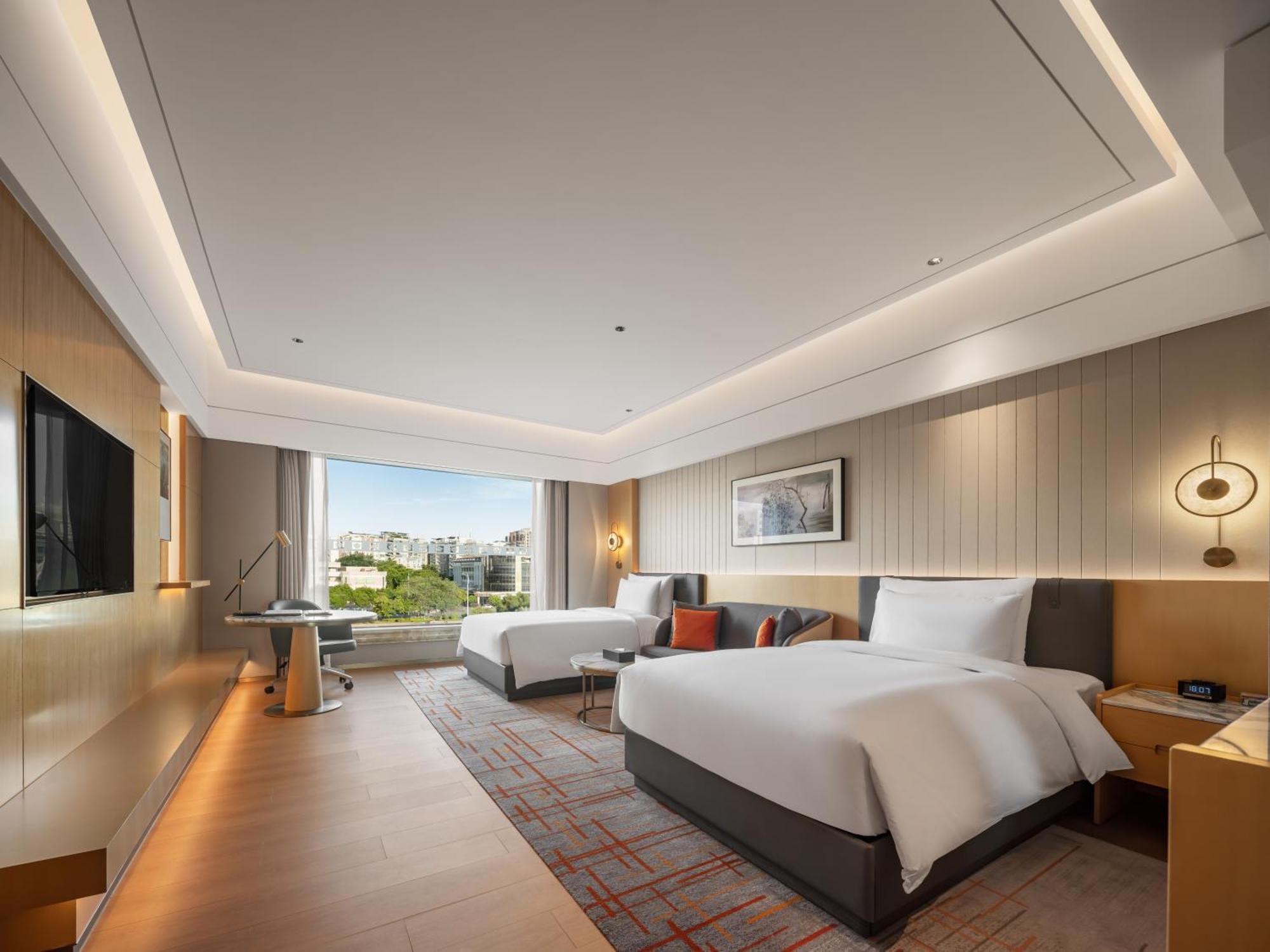 Hotel Wyndham Grand Zhaoqing Downtown Exterior foto