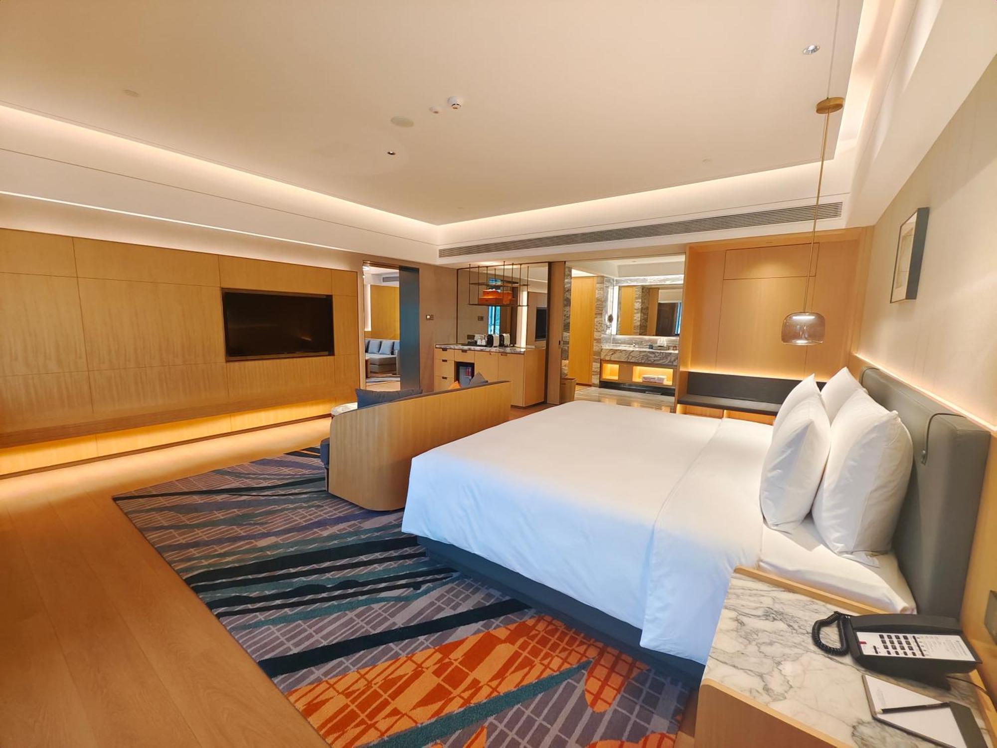 Hotel Wyndham Grand Zhaoqing Downtown Exterior foto